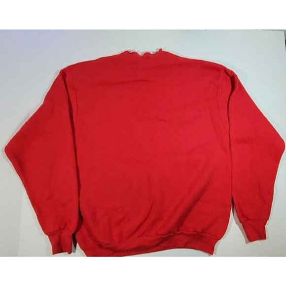 Vintage Indiana University IU Hoosiers  crewneck sweatshirt Size XL Made In Usa - Picture 5 of 7